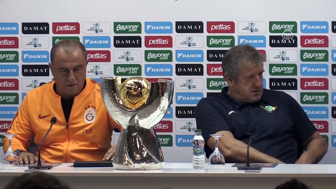 TFF Süper Kupa Finaline doğru - Teknik direktörler Terim ve Susic - KONYA