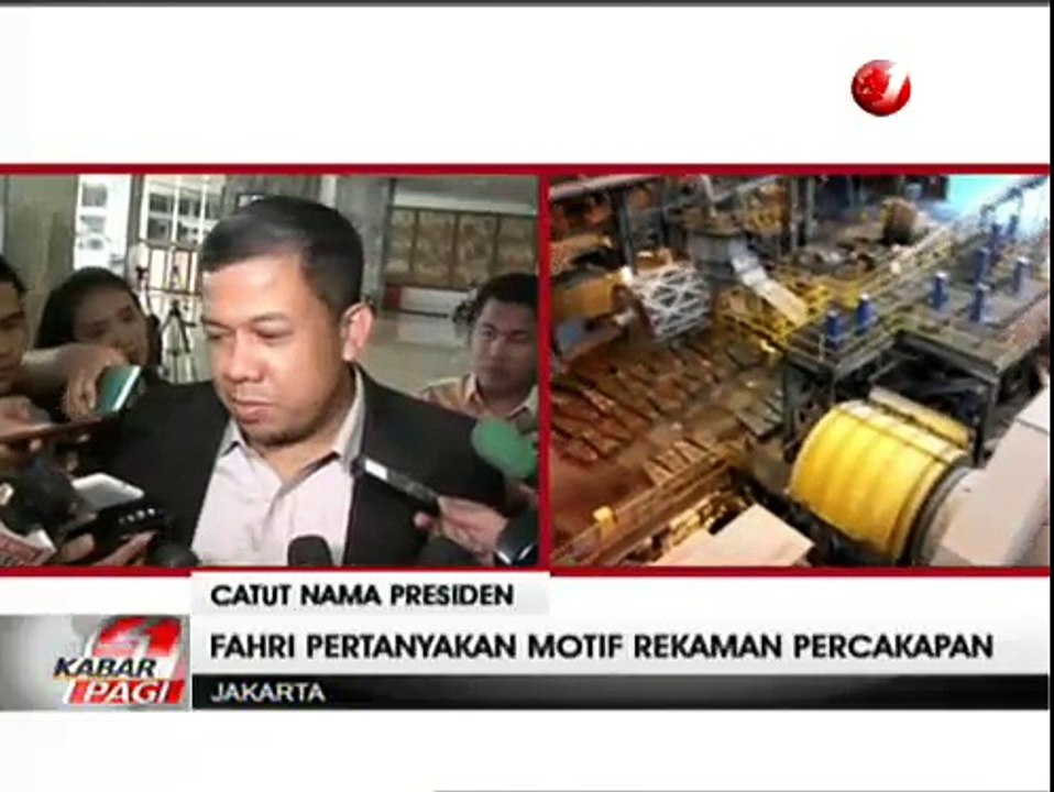 Fahri Hamzah Pertanyakan Motif Rekaman PT Freeport