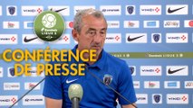 Conférence de presse Paris FC - AS Nancy Lorraine (2-0) : Mecha BAZDAREVIC (PFC) - Didier THOLOT (ASNL) - 2018/2019