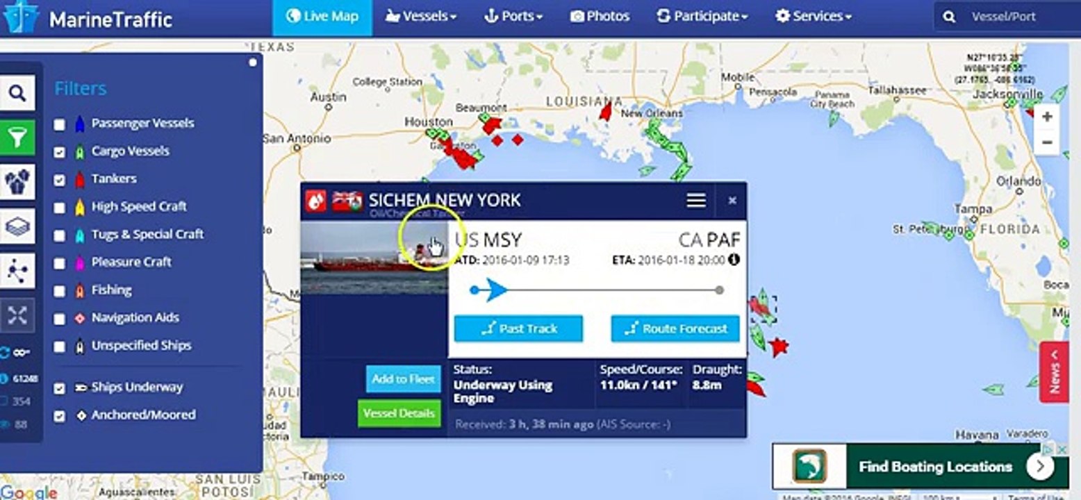 Historic All Cargo Ships Stopped