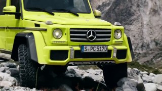 Mercedes Benz G500 4x4²: Expecting the new show car G 500 4x4²
