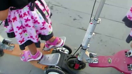 Mainan Anak Anak Sepeda Dual Pedal Scooter Kids Toy