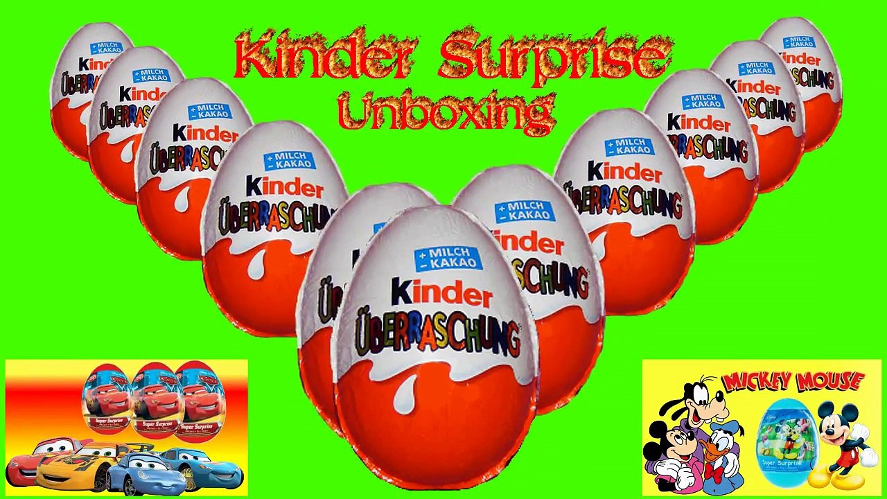 Channels Kinder Surprise Unboxing , Kinder Super Surprise eggs Toy Story surprise eggs