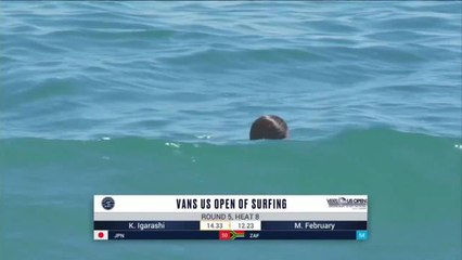 Adrénaline - Surf : Vans US Open of Surfing - Men's QS, Men's Qualifying Series - Round 5 heat 8