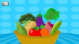 Learn Names Of Vegetables | Simple Vegetables Song | Elearnin