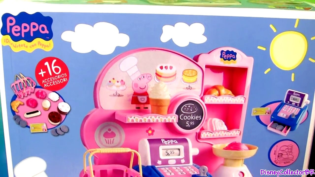Cooking Peppa Pig Pastry Shop Cash Register Toy Pastelería Pasticceria Pâtisserie Bäckerei