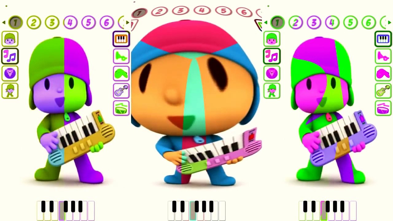 Pocoyo talking Football Boy Colors Reion Compilation NEW!!