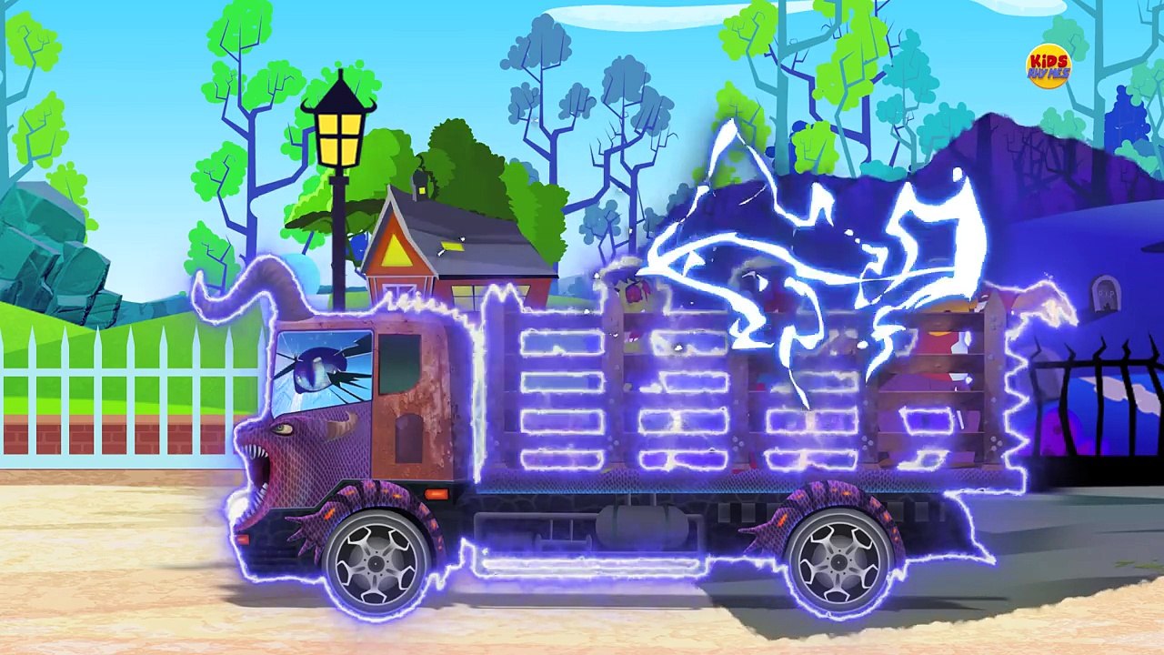 Scary Loading Truck | Car Repair Vehicles | Video For Kids | Scary Car Garage