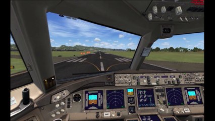 FSX 777-200 Takeoff HNL