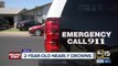 Two-year-old boy hospitalized after being pulled from Mesa pool, police say