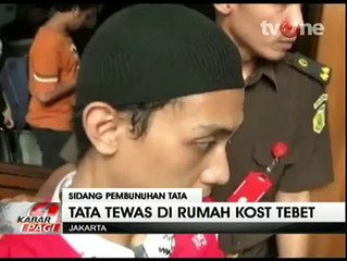 Kuasa Hukum Terdakwa Pembunuh Dedeuh Ajukan Pembelaan Bebas