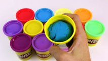 Play Doh Cans Surprise Eggs Peppa Pig Frozen Pocoyo toy story Mickey Mouse