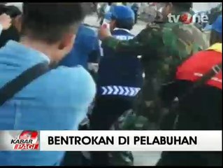 Mahasiswa HMI Bentrok dengan Petugas Pelni di Papua