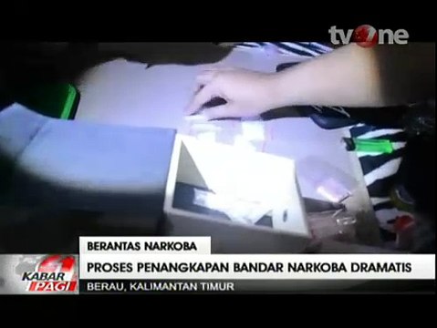 Penangkapan Bandar Narkoba di Kalimantan Berlangsung Dramatis