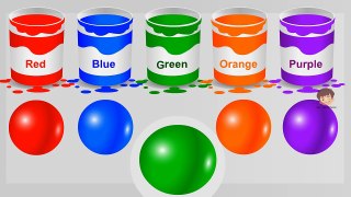 Colors for Children Learn with Color Balls | Color Balls to Learn Colors for Kids Toddlers