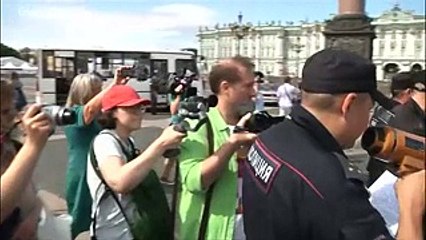 Προσαγωγές στο gay pride της Αγίας Πετρούπολης