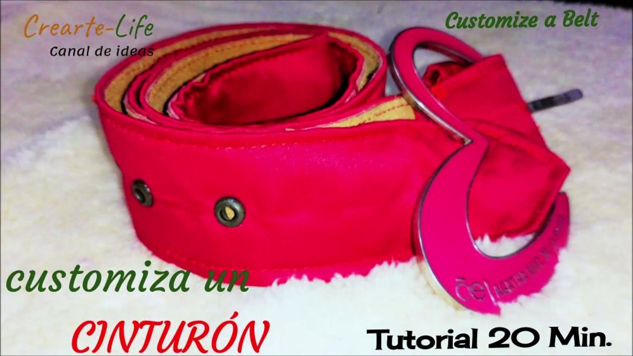 ❤DYN CINTURON EN 20 MINUTOS (CUSTOMIZAR)