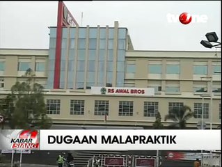 Menanti Penjelasan RS Awal Bros Terkait Meninggalnya Bayi Fayla