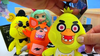 Five Nights A Freddys Surprise Mystery Blind Bags + FNAF Plushies Cookieswirlc Video