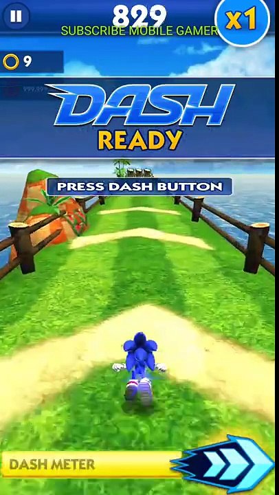 sonic dash mod apk