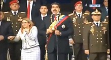 Maduro'ya bombalı saldırı