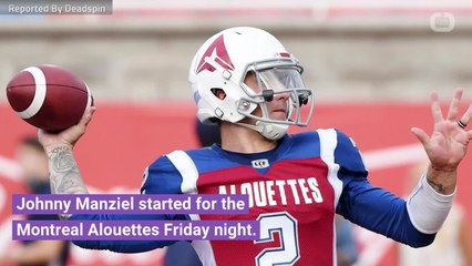 Johnny Manziel Starts Off Not With A Bang But A Whimper