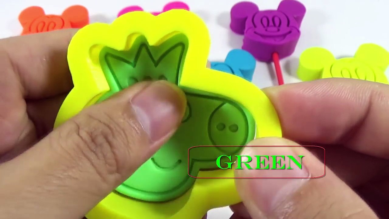 Play Doh Learn Colors Ice Cream Molds Fun! Nursery Rhyme