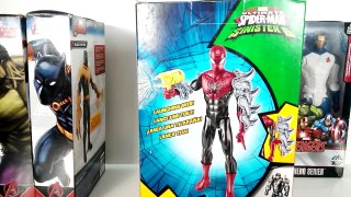 Super Hero Marvel Toys Spiderman, Iron Man, Hulk, Hulkbuster, Black Panther, Mavel Hayes T