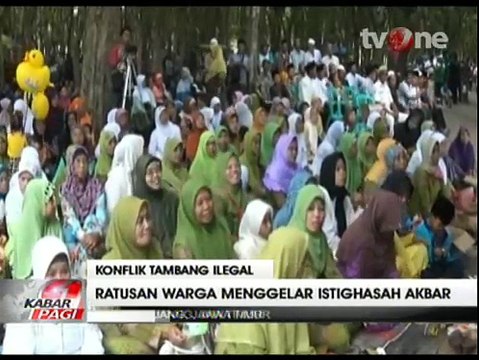 40 Hari Kematian Salim Kancil, Warga Selok Awar-Awar Gelar Istighasah