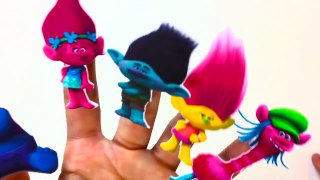 Trolls Movie Family Finger Nursery Rhymes | Baby Songs | Kids Rhymes