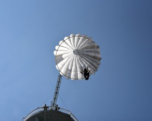 Başkent'in Göbeğinde Paraşüt Heyecanı