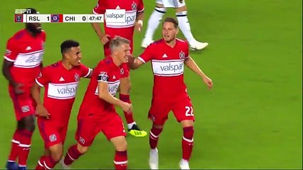 Bastian Schweinsteiger Goal - Real Salt Lake 1-[1] Chicago Fire