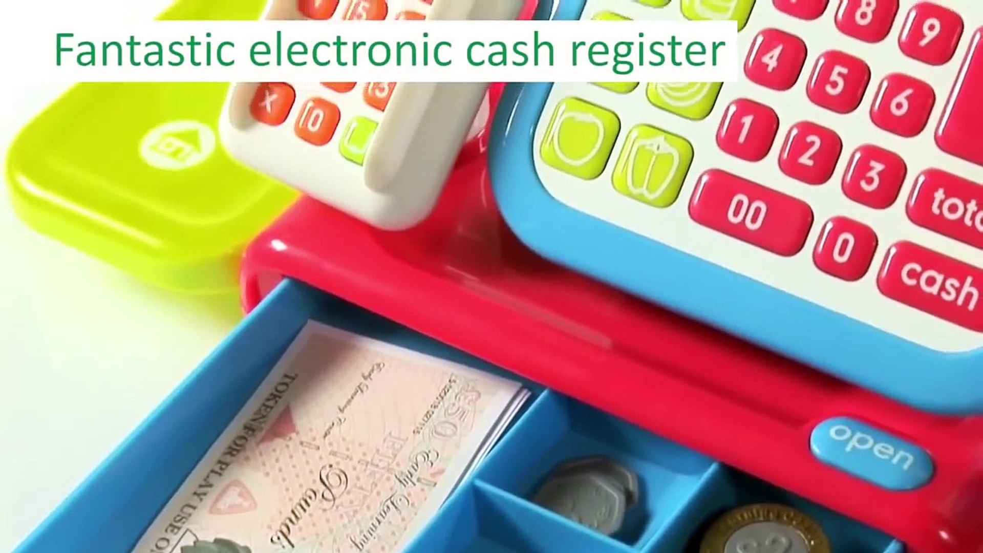 elc cash register pink
