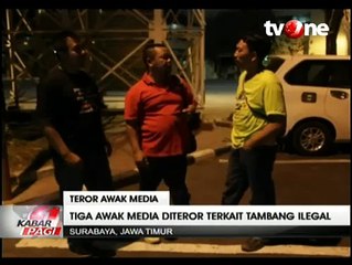Beritakan Tambang Lumajang, 3 Wartawan TV Diancam Dibunuh