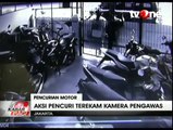 Maling Curi 2 Motor Penghuni Kos dengan Santai di Pagi Hari