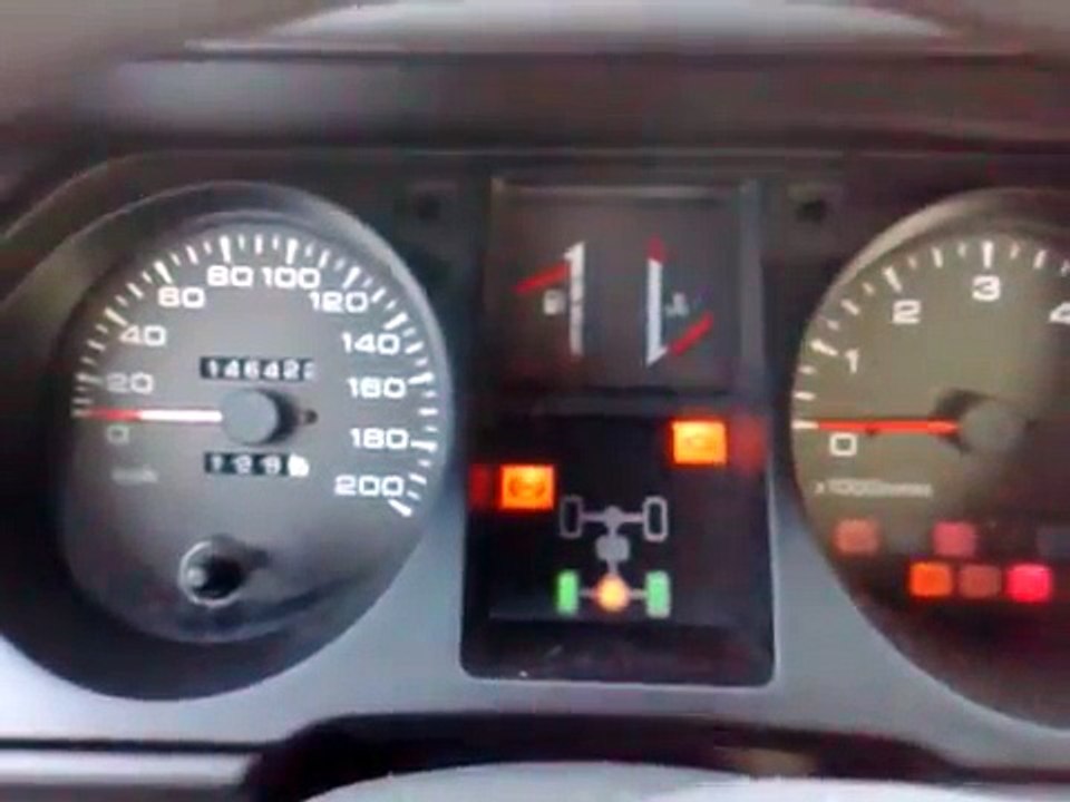 pajero diesel very cold start temp. 25,5 grada , 4D56
