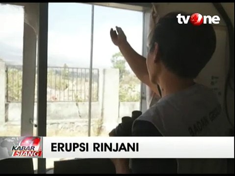 Aktivitas Kegempaan di Gunung Rinjani Masih Tinggi