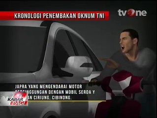 Kronologi Penembakan Tukang Ojek oleh Oknum TNI
