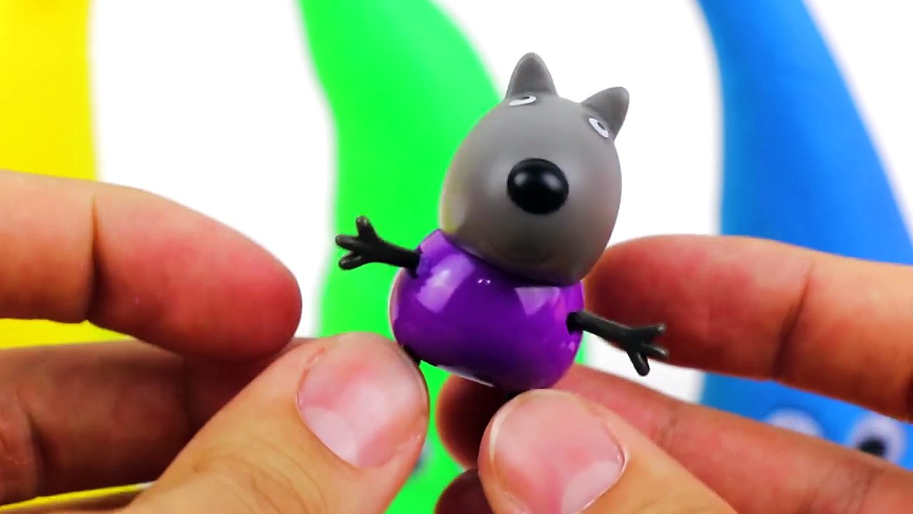 Play Doh Peppa pig Surprise Eggs Angry birds Frozen Pocoyo Dora the explorer