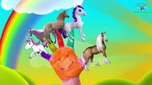 Horse Cartoon Finger Family Nursery Rhymes || 3D Finger Family Nursery Rhymes & Songs For