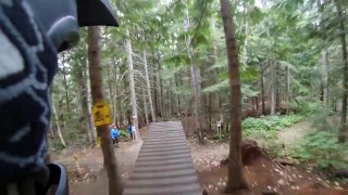 new GT Fury Downhill Mountain Biking Whistler Bike Park