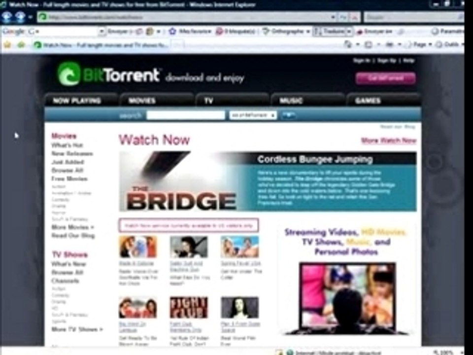 Ratiatum présente BitTorrent Watchnow