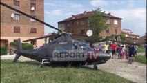 Report TV - LAJM I FUNDIT/ Rrëzohet helikopteri i një kompanie private në Korçë