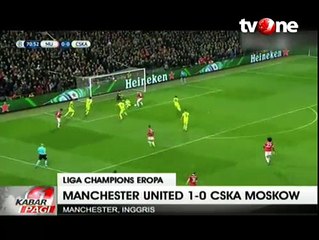 Gol Tunggal Rooney Bawa MU Jinakkan CSKA Moscow