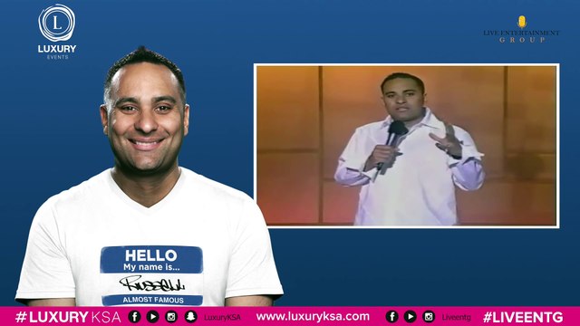 Russell Peters 2016 Almost Famous World Tour in Riyadh, Kingdom Saudi Arabia