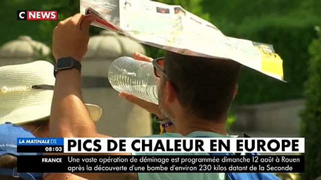 Canicule - Italie, Portugal, Espagne... Plusieurs pays européens souffrent, comme en France, des fortes chaleurs - Regardez