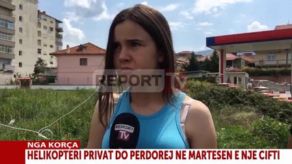 Avaria e helikopterit në Korçë, dëshmitarja flet pë Report TV: Goditi pemën gjatë uljes dhe ra