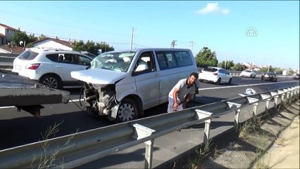 Silivri'de trafik kazası: 1 ölü, 8 yaralı - İSTANBUL