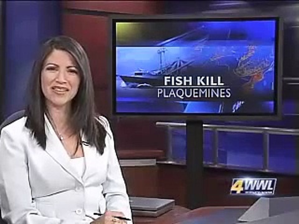 100,000s: UNBELIEVABLE FISHKILL in Lousiana ALL TYPES, EVEN MAMMALS