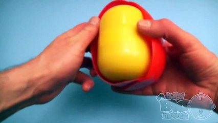 Learn Colours with Surprise Nesting Eggs! Opening Surprise Eggs with Kinder Egg Inside! Le